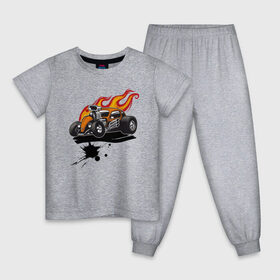 Детская пижама хлопок с принтом 2 годика , 100% хлопок |  брюки и футболка прямого кроя, без карманов, на брюках мягкая резинка на поясе и по низу штанин
 | 