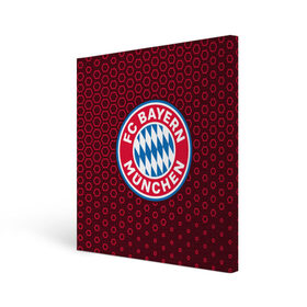 Холст квадратный с принтом FC BAYERN / БАВАРИЯ , 100% ПВХ |  | bayern | club | fc | footbal | logo | бавария | знак | клуб | лого | логотип | логотипы | символ | символы | форма | футбол | футбольная | футбольный