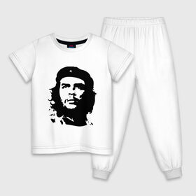 Детская пижама хлопок с принтом Че Гевара , 100% хлопок |  брюки и футболка прямого кроя, без карманов, на брюках мягкая резинка на поясе и по низу штанин
 | борьба | вождь | звезда | революция | че гевара