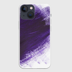 Чехол для iPhone 13 mini с принтом ФИОЛЕТОВАЯ КРАСКА ,  |  | акварель | брызги | брызги красок | кляксы | краска | мазки | масляная краска | неон | неоновая | подтеки | пятна | разводы | разноцветный