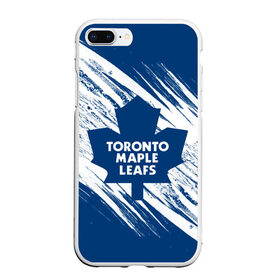 Чехол для iPhone 7Plus/8 Plus матовый с принтом Toronto Maple Leafs, , Силикон | Область печати: задняя сторона чехла, без боковых панелей | hockey | maple leafs | nhl | toronto | toronto maple leafs | usa | мейпл лифс | нхл | спорт | сша | торонто | торонто мейпл лифс | хоккей | шайба