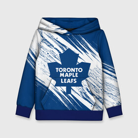 Детская толстовка 3D с принтом Toronto Maple Leafs,  , 100% полиэстер | двухслойный капюшон со шнурком для регулировки, мягкие манжеты на рукавах и по низу толстовки, спереди карман-кенгуру с мягким внутренним слоем | hockey | maple leafs | nhl | toronto | toronto maple leafs | usa | мейпл лифс | нхл | спорт | сша | торонто | торонто мейпл лифс | хоккей | шайба