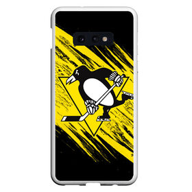 Чехол для Samsung S10E с принтом Pittsburgh Penguins Sport , Силикон | Область печати: задняя сторона чехла, без боковых панелей | hockey | nhl | penguins | pittsburg | pittsburgh | pittsburgh penguins | usa | нхл | пингвинз | питтсбург | питтсбург пингвинз | спорт | сша | хоккей | шайба