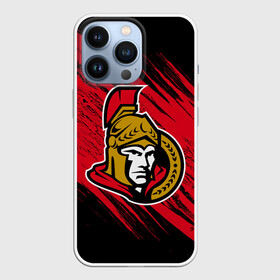 Чехол для iPhone 13 Pro с принтом Оттава Сенаторз ,  |  | hockey | nhl | ottawa | ottawa senators | senators | usa | нхл | оттава | оттава сенаторз | сенаторз | спорт | сша | хоккей | шайба