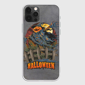 Чехол для iPhone 12 Pro Max с принтом Hall-Ween , Силикон |  | art | арт | графика | ужасы | хэллоуин