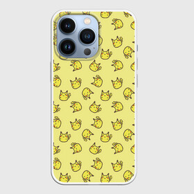 Чехол для iPhone 13 Pro с принтом Стикеры пикачу ,  |  | Тематика изображения на принте: pokemon | pokemon go | арт | жёлтый мышонок мышь | пикачу | покемон | покемоны | рисунок