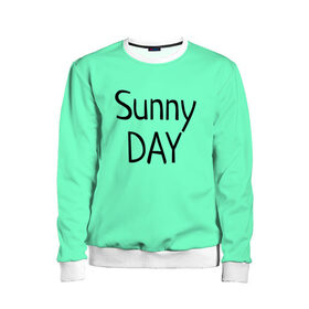 Детский свитшот 3D с принтом футболка Sunny DAY , 100% полиэстер | свободная посадка, прямой крой, мягкая тканевая резинка на рукавах и понизу свитшота | summer