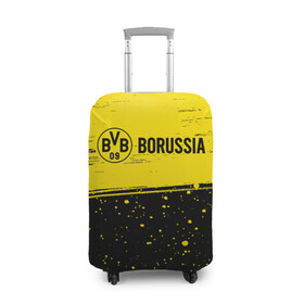 Чехол для чемодана 3D с принтом BORUSSIA / Боруссия , 86% полиэфир, 14% спандекс | двустороннее нанесение принта, прорези для ручек и колес | borussia | club | dortmund | footbal | logo | боруссия | дортмунд | знак | клуб | логотип | логотипы | символ | символы | форма | футбол | футбольная | футбольный