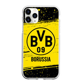 Чехол для iPhone 11 Pro Max матовый с принтом BORUSSIA / Боруссия , Силикон |  | borussia | club | dortmund | footbal | logo | боруссия | дортмунд | знак | клуб | логотип | логотипы | символ | символы | форма | футбол | футбольная | футбольный