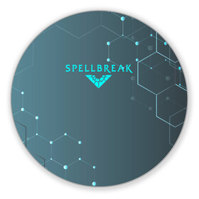 Коврик для мышки круглый с принтом Spellbreak Hex , резина и полиэстер | круглая форма, изображение наносится на всю лицевую часть | battle royal | fantasy | game | game spellbreak | hex | logo spellbreak | rpg | spellbreak | боевая магия | боевой маг | игра | игра spellbreak | королевская битва | логотип | логотип spellbreak | магические перчатки | персонажи spellbreak | р