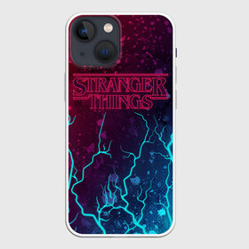 Чехол для iPhone 13 mini с принтом ОЧЕНЬ СТРАННЫЕ ДЕЛА   STRANGER ,  |  | netflix | series | strange | stranger | things | бобби | браун | вулфард | дела | демогорген | дина | лого | логотип | логотипы | милли | нетфликс | одиннадцать | очень | сериал | сериалы | символ | символы | странные | финн