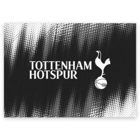 Поздравительная открытка с принтом TOTTENHAM HOTSPUR / Тоттенхэм , 100% бумага | плотность бумаги 280 г/м2, матовая, на обратной стороне линовка и место для марки
 | Тематика изображения на принте: club | footbal | hotspur | logo | tottenham | знак | клуб | логотип | логотипы | символ | символы | тоттенхэм | форма | футбол | футбольная | футбольный | хотспур