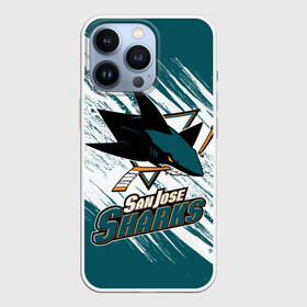 Чехол для iPhone 13 Pro с принтом Сан Хосе Шаркс ,  |  | hockey | nhl | san jose | san jose sharks | sharks | usa | нхл | сан хосе | сан хосе шаркс | спорт | сша | хоккей | шайба | шаркс