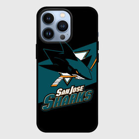 Чехол для iPhone 13 Pro с принтом Сан Хосе Шаркс ,  |  | hockey | nhl | san jose | san jose sharks | sharks | usa | нхл | сан хосе | сан хосе шаркс | спорт | сша | хоккей | шайба | шаркс