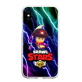 Чехол для iPhone XS Max матовый с принтом brawl stars биби , Силикон | Область печати: задняя сторона чехла, без боковых панелей | 8 bit | bibi | brawl stars | colt | crow | el brown | leon | leon shark | max | mecha | mecha crow | mr.p | sally leon | shark | virus 8 bit | берли | биби | бравл старс | ворон | кольт | леон | макс | шелли