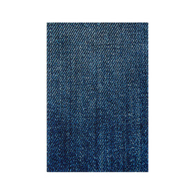 Обложка для паспорта матовая кожа с принтом Джинса , натуральная матовая кожа | размер 19,3 х 13,7 см; прозрачные пластиковые крепления | blue | джинса | джинсовая текстура | текстуры | цвет джинса