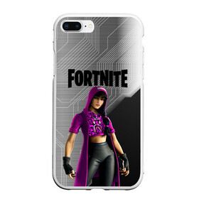 Чехол для iPhone 7Plus/8 Plus матовый с принтом FORTNITE ФОРТНАЙТ 2021 , Силикон | Область печати: задняя сторона чехла, без боковых панелей | 2019 | battle royale | chapter 2 | epic games | fortnite | game | season x | zombie | зомби | фортнайт