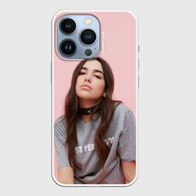 Чехол для iPhone 13 Pro с принтом Dua Lipa ,  |  | dua lipa | model | music | девушка | дуа липа | модель | музыка