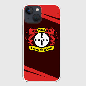 Чехол для iPhone 13 mini с принтом BAYER   Байер ,  |  | bayer | club | footbal | logo | байер | знак | клуб | логотип | логотипы | символ | символы | форма | футбол | футбольная | футбольный