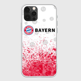 Чехол для iPhone 12 Pro Max с принтом FC BAYERN БАВАРИЯ , Силикон |  | bayern | club | fc | footbal | logo | бавария | знак | клуб | лого | логотип | логотипы | символ | символы | форма | футбол | футбольная | футбольный