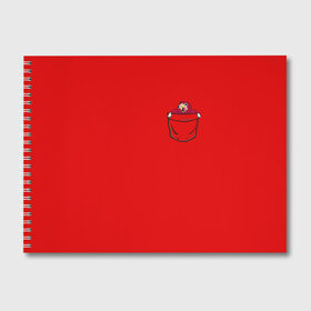 Альбом для рисования с принтом УГАНДА НАКЛЗ , 100% бумага
 | матовая бумага, плотность 200 мг. | Тематика изображения на принте: knuckles | meme | кнаклз | мемы | наклз | соник