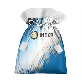 Подарочный 3D мешок с принтом INTER / Интер , 100% полиэстер | Размер: 29*39 см | 