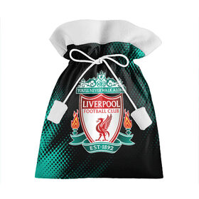 Подарочный 3D мешок с принтом LIVERPOOL / Ливерпуль , 100% полиэстер | Размер: 29*39 см | Тематика изображения на принте: club | footbal | liverpool | logo | знак | клуб | ливерпуль | логотип | логотипы | символ | символы | форма | футбол | футбольная | футбольный