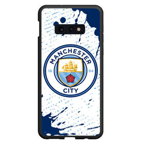 Чехол для Samsung S10E с принтом MANCHESTER CITY Манчестер Сити , Силикон | Область печати: задняя сторона чехла, без боковых панелей | Тематика изображения на принте: city | club | footbal | logo | manchester | знак | клуб | логотип | логотипы | манчестер | символ | символы | сити | форма | футбол | футбольная | футбольный