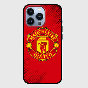 Чехол для iPhone 13 Pro с принтом MANCHESTER UNITED ,  |  | club | footbal | logo | manchester | united | знак | клуб | лого | логотип | логотипы | манчестер | символ | символы | форма | футбол | футбольная | футбольный | юнайтед