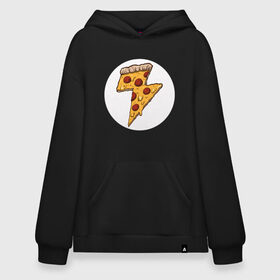 Худи SuperOversize хлопок с принтом PIZZA-HERO , 70% хлопок, 30% полиэстер, мягкий начес внутри | карман-кенгуру, эластичная резинка на манжетах и по нижней кромке, двухслойный капюшон
 | flash | food | hero | pizza | shaldon | еда | коммиксы | молния | пиццабгерой | фастфуд. | флэш | шелдон