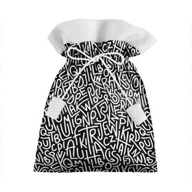 Подарочный 3D мешок с принтом АНГЛИЙСКИЕ БУКВЫ , 100% полиэстер | Размер: 29*39 см | books | english | words | алфавит | английский | буквы | граффити | калиграфия | надписи | паттерн | текстуры