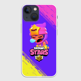 Чехол для iPhone 13 mini с принтом BRAWL STARS SANDY   СЭНДИ ,  |  | 8 bit | 8бит | brawl | cnfhc | crow | hfdk | leon | logo | sandy | skull | spike | stars | бравл | бравла | браво | игра | игры | икфцд | кроу | леон | лого | логотип | символ | спайк | старс | старса | сэнди | череп | ыефкы