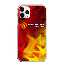 Чехол для iPhone 11 Pro Max матовый с принтом MANCHESTER UNITED , Силикон |  | club | footbal | logo | manchester | united | знак | клуб | лого | логотип | логотипы | манчестер | символ | символы | форма | футбол | футбольная | футбольный | юнайтед