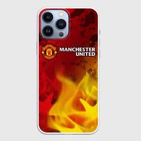 Чехол для iPhone 13 Pro Max с принтом MANCHESTER UNITED ,  |  | Тематика изображения на принте: club | footbal | logo | manchester | united | знак | клуб | лого | логотип | логотипы | манчестер | символ | символы | форма | футбол | футбольная | футбольный | юнайтед