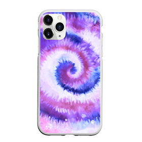 Чехол для iPhone 11 Pro Max матовый с принтом TIE-DYE PURPLE , Силикон |  | Тематика изображения на принте: dye | multicolor | tie | trend | акварель | брызги | градиент | дай | колор | краски | красочная | мульти | потёки | пятна | радуга | радужная | тай | тайдай | текстура | тренд | хиппи