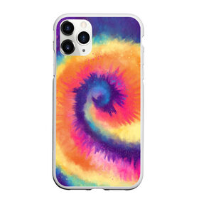 Чехол для iPhone 11 Pro Max матовый с принтом TIE-DYE MULTICOLOR , Силикон |  | Тематика изображения на принте: dye | multicolor | tie | trend | акварель | брызги | градиент | дай | колор | краски | красочная | мульти | потёки | пятна | радуга | радужная | тай | тайдай | текстура | тренд | хиппи