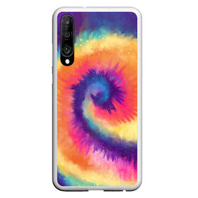 Чехол для Honor P30 с принтом TIE-DYE MULTICOLOR , Силикон | Область печати: задняя сторона чехла, без боковых панелей | Тематика изображения на принте: dye | multicolor | tie | trend | акварель | брызги | градиент | дай | колор | краски | красочная | мульти | потёки | пятна | радуга | радужная | тай | тайдай | текстура | тренд | хиппи