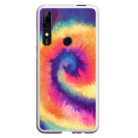 Чехол для Honor P Smart Z с принтом TIE-DYE MULTICOLOR , Силикон | Область печати: задняя сторона чехла, без боковых панелей | Тематика изображения на принте: dye | multicolor | tie | trend | акварель | брызги | градиент | дай | колор | краски | красочная | мульти | потёки | пятна | радуга | радужная | тай | тайдай | текстура | тренд | хиппи