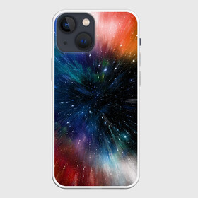 Чехол для iPhone 13 mini с принтом Fest ,  |  | colorful | galaxy | immersion | universe | вселенная | галактика | погружение | разноцветный