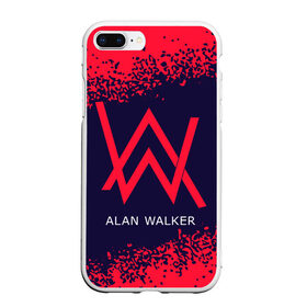 Чехол для iPhone 7Plus/8 Plus матовый с принтом ALAN WALKER / АЛАН УОКЕР , Силикон | Область печати: задняя сторона чехла, без боковых панелей | alan | faded | house | logo | music | walker | алан | вокер | волкер | диджей | лого | логотип | логотипы | музыка | музыкант | символ | символы | танцеальная | уокер | хаус | электронная