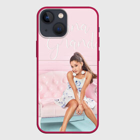 Чехол для iPhone 13 mini с принтом Ariana Grande ,  |  | ariana grande | grande | music | pink | school | актриса | ариана гранде | грандэ | музыка | певица | розовый | уроки | школа
