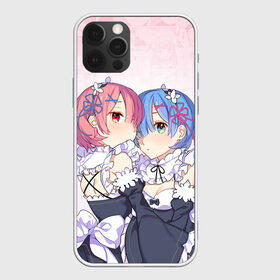 Чехол для iPhone 12 Pro Max с принтом ReZero Рам и Рем , Силикон |  | ram | re zero | re:zero | re:zero starting life in another world | re:zero жизнь с нуля в альтернативном мире | rem | аниме | жизнь с нуля в другом мире | манга | рам и рем