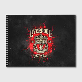 Альбом для рисования с принтом LIVERPOOL FC , 100% бумага
 | матовая бумага, плотность 200 мг. | Тематика изображения на принте: liverpool | liverpool fc | ynwa | you never walk alone | ливерпуль | спорт | футбол | футбольный клуб