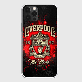 Чехол для iPhone 12 Pro Max с принтом LIVERPOOL FC , Силикон |  | Тематика изображения на принте: liverpool | liverpool fc | ynwa | you never walk alone | ливерпуль | спорт | футбол | футбольный клуб