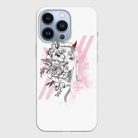 Чехол для iPhone 13 Pro с принтом Zero Two Roses ,  |  | 002 | ahegao | anime | darling | franx | franxx | girl | girls | in | senpai | the | two | waifu | zero | zerotwo | аниме | ахегао | вайфу | девушка | семпай | сенпай | тян