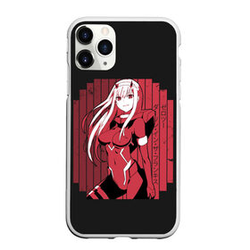 Чехол для iPhone 11 Pro Max матовый с принтом ZeroTwo (Darling in the Franx) , Силикон |  | 002 | ahegao | anime | darling | franx | franxx | girl | girls | in | senpai | the | two | waifu | zero | zerotwo | аниме | ахегао | вайфу | девушка | семпай | сенпай | тян