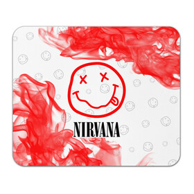 Коврик для мышки прямоугольный с принтом NIRVANA / НИРВАНА , натуральный каучук | размер 230 х 185 мм; запечатка лицевой стороны | band | cobain | face | kurt | logo | music | nirvana | rock | rocknroll | группа | кобейн | курт | лого | логотип | музыка | музыкальная | нирвана | рожица | рок | рокнролл | символ