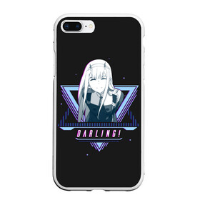 Чехол для iPhone 7Plus/8 Plus матовый с принтом ZeroTwo (Darling in the Franx) , Силикон | Область печати: задняя сторона чехла, без боковых панелей | 002 | 02 | ahegao | anime | darling | franx | franxx | girl | girls | in | senpai | the | two | waifu | zero | zerotwo | аниме | ахегао | вайфу | девушка | семпай | сенпай | тян