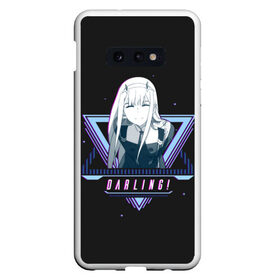 Чехол для Samsung S10E с принтом ZeroTwo (Darling in the Franx) , Силикон | Область печати: задняя сторона чехла, без боковых панелей | Тематика изображения на принте: 002 | 02 | ahegao | anime | darling | franx | franxx | girl | girls | in | senpai | the | two | waifu | zero | zerotwo | аниме | ахегао | вайфу | девушка | семпай | сенпай | тян