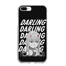 Чехол для iPhone 7Plus/8 Plus матовый с принтом ZeroTwo (Darling in the Franx) , Силикон | Область печати: задняя сторона чехла, без боковых панелей | 002 | 02 | ahegao | anime | darling | franx | franxx | girl | girls | in | senpai | the | two | waifu | zero | zerotwo | аниме | ахегао | вайфу | девушка | семпай | сенпай | тян